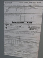Cutler-Hammer DT364UGK Used
