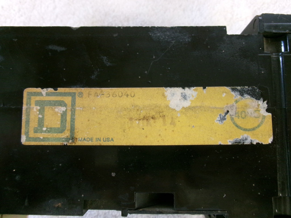 Square D FA-36040 Used