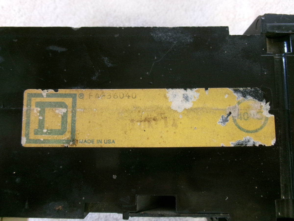 Square D FA-36040 Used