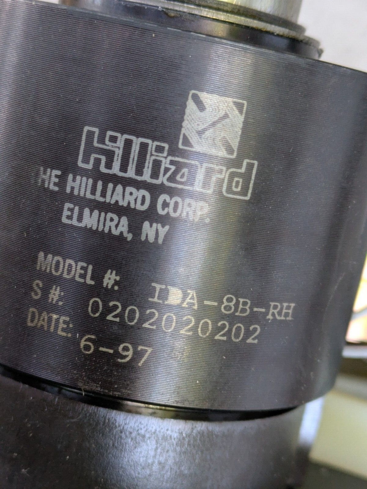 HILLIARD 1DA-8B-RH New