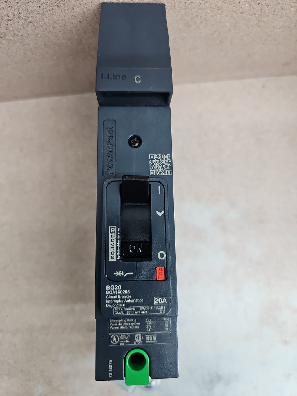 Square D BGA160205 Used