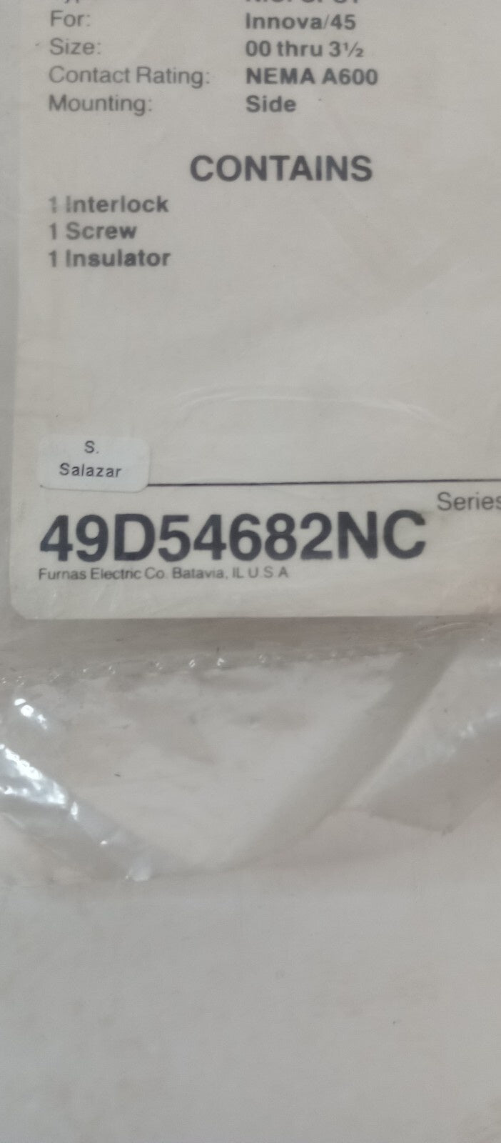 Furnas 49D54682NC New