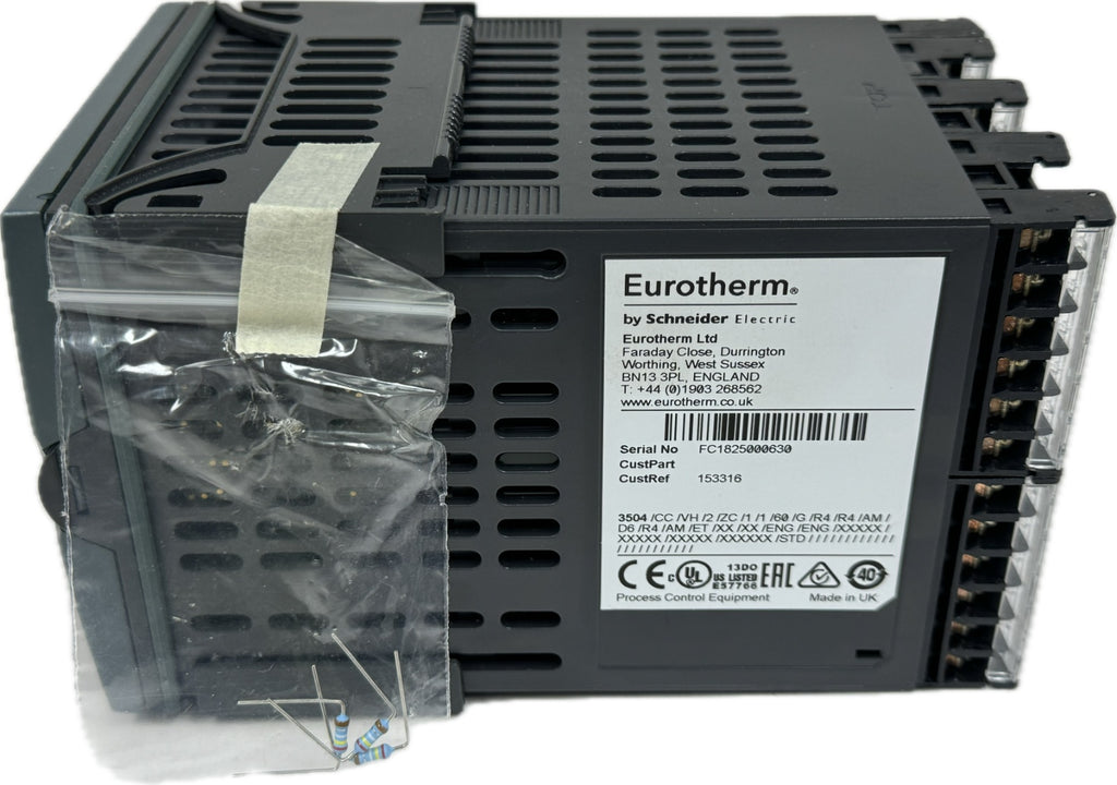 EUROTHERM 3504/CC/VH/2/ZC/1/1/60/G/R4/R4/AM/D6/R4/AM/ET/XX/XX/ENG/ENG New