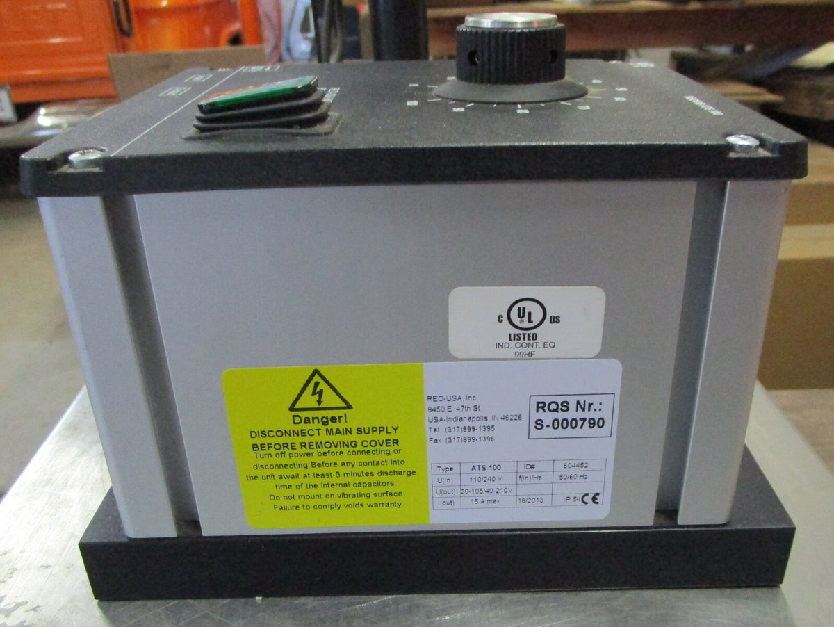 REO-USA Reovib ATS 100 Used