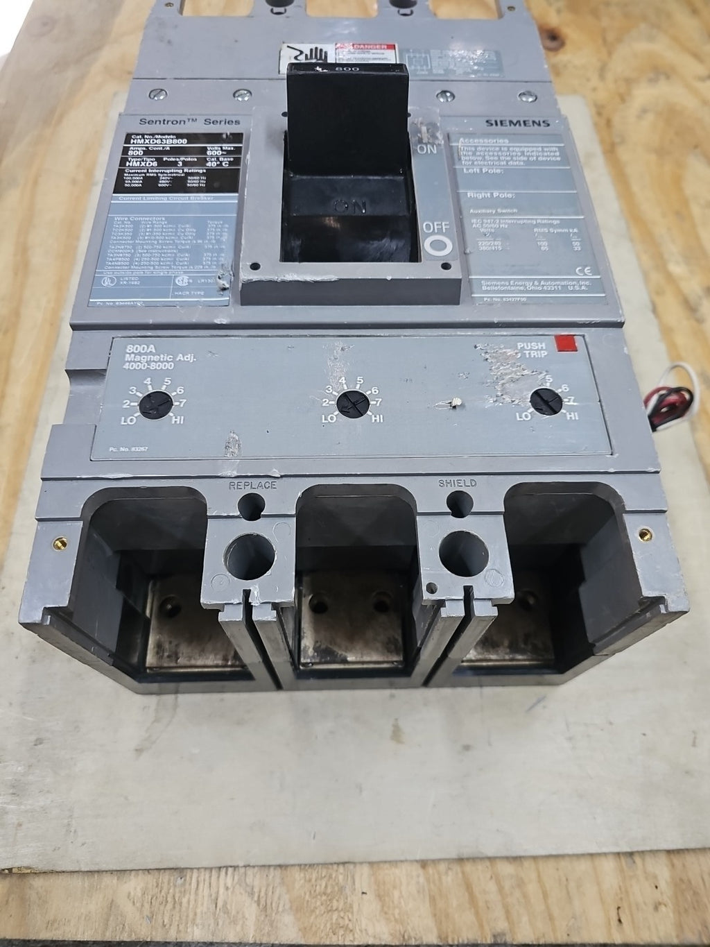 Siemens HMXD63B800 Used