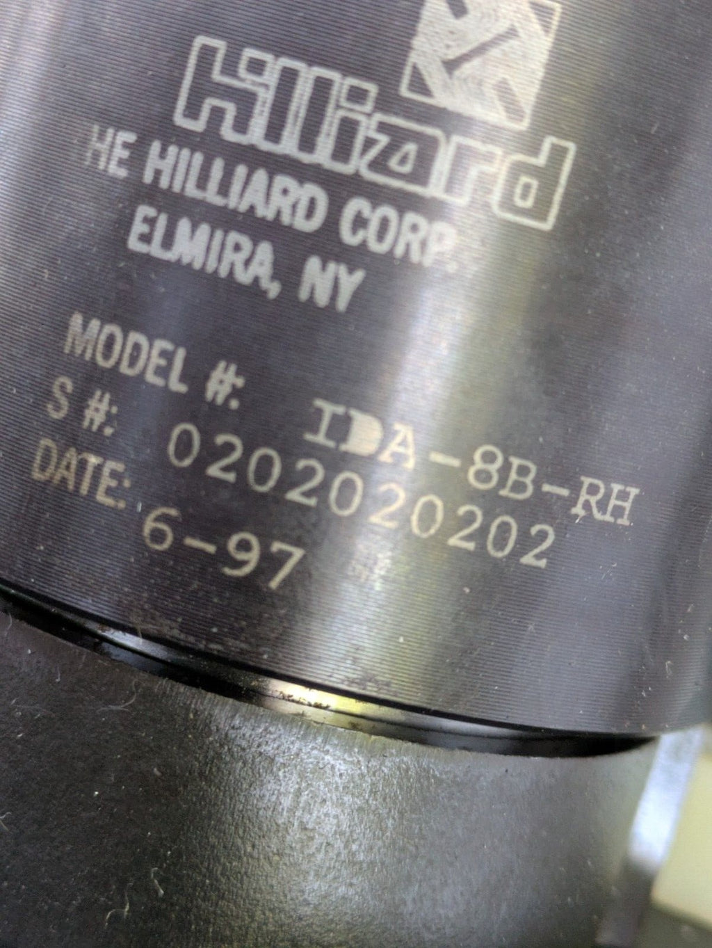 HILLIARD 1DA-8B-RH New
