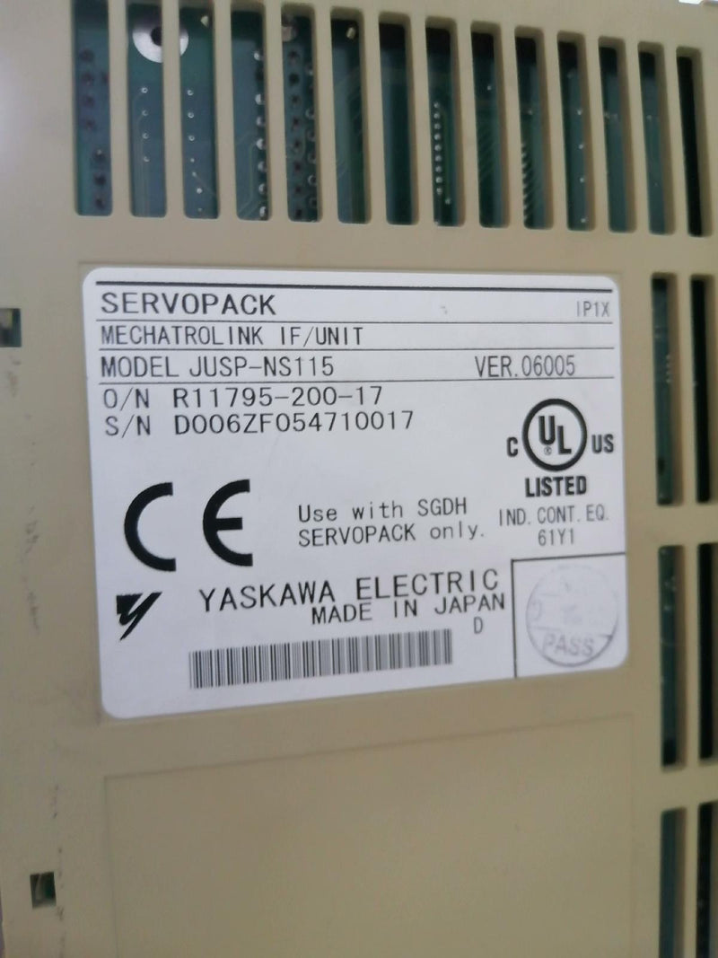 1PC for Yaskawa SGDH-10AE used SGDH10AE