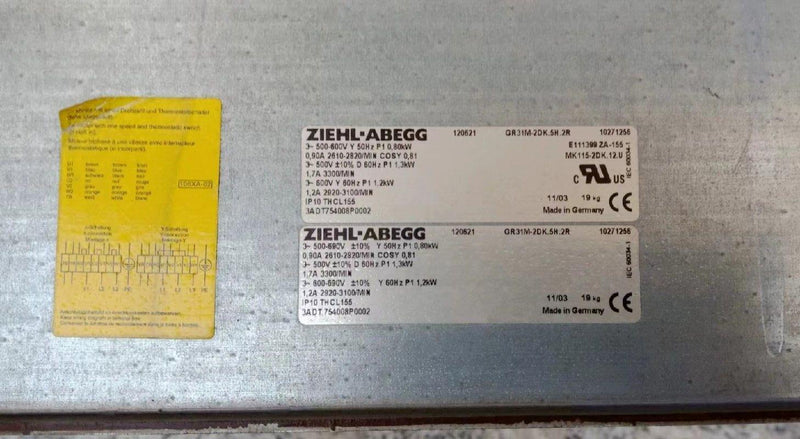 1PC for  ZIEHL-ABEGG GR31M-2DK.5H.2R  New GR31M2DK.5H.2R