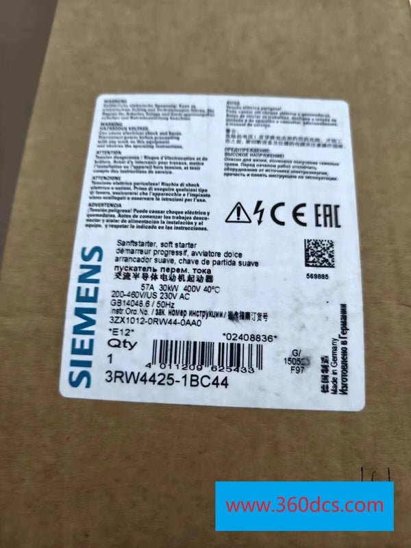 1pc for SIEMENS 3RW4425-1BC44 New 3RW44251BC44