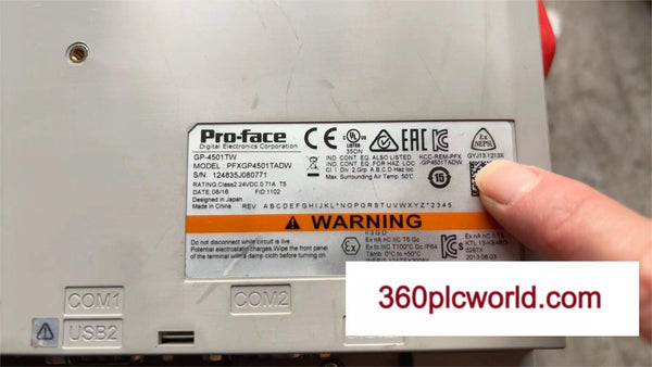 1PC FOR PROFACE GP4501-TW USED GP4501TW