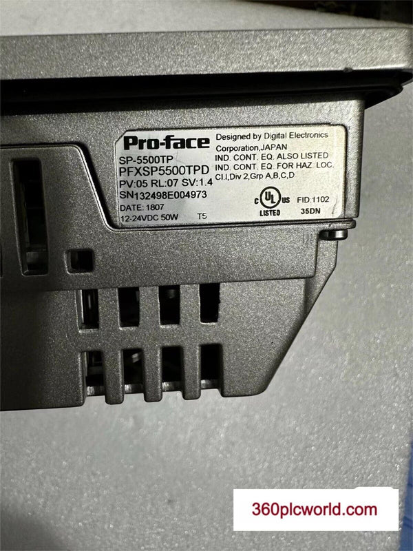 1PC FOR Proface PFXSP5500TPD USED