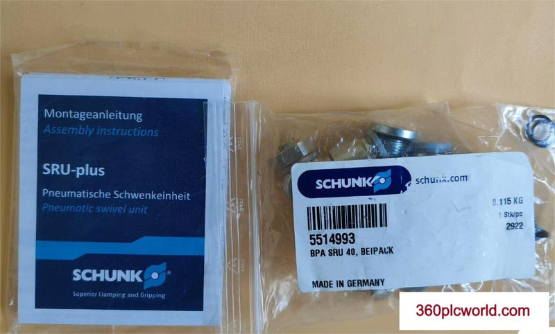 1PC FOR SCHUNK SRU+40-W-180-3 0362220 NEW SRU+40W1803 0362220