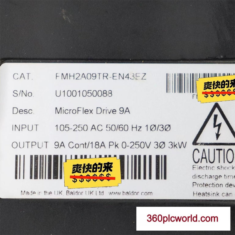 1PC FOR BALDOR FMH2A09TR-EN43EZ USED FMH2A09TREN43EZ