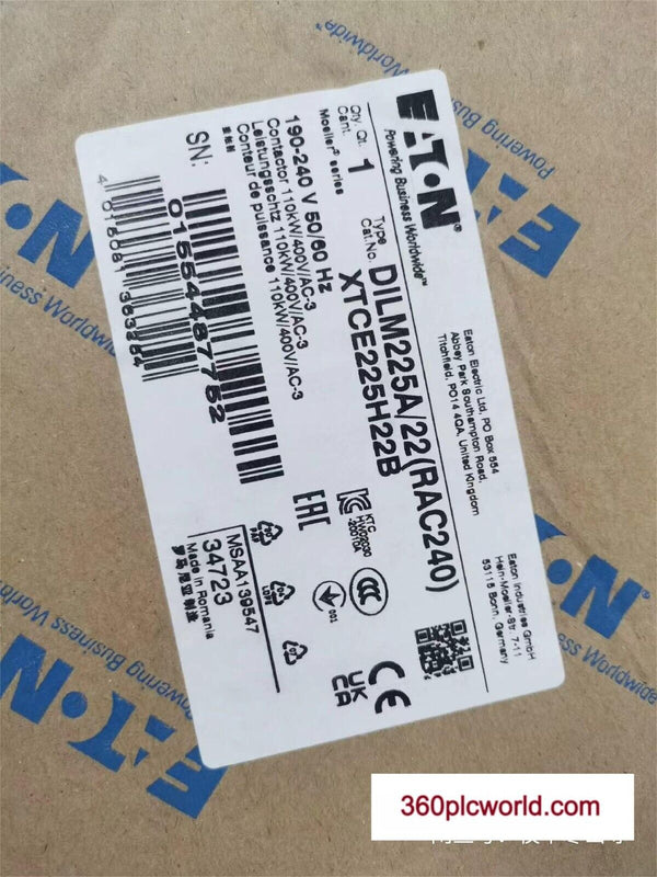 1PC FOR Eaton DILM225A/22 NEW