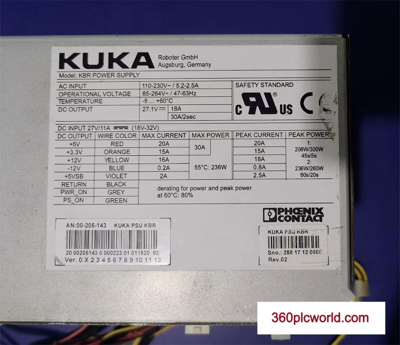 1PC FOR KUKA 00-205-143 USED 205143