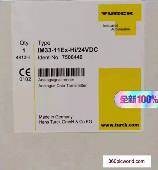 1pc for TURCK IM33-11EX-HI/24VDC New IM3311EXHI/24VDC