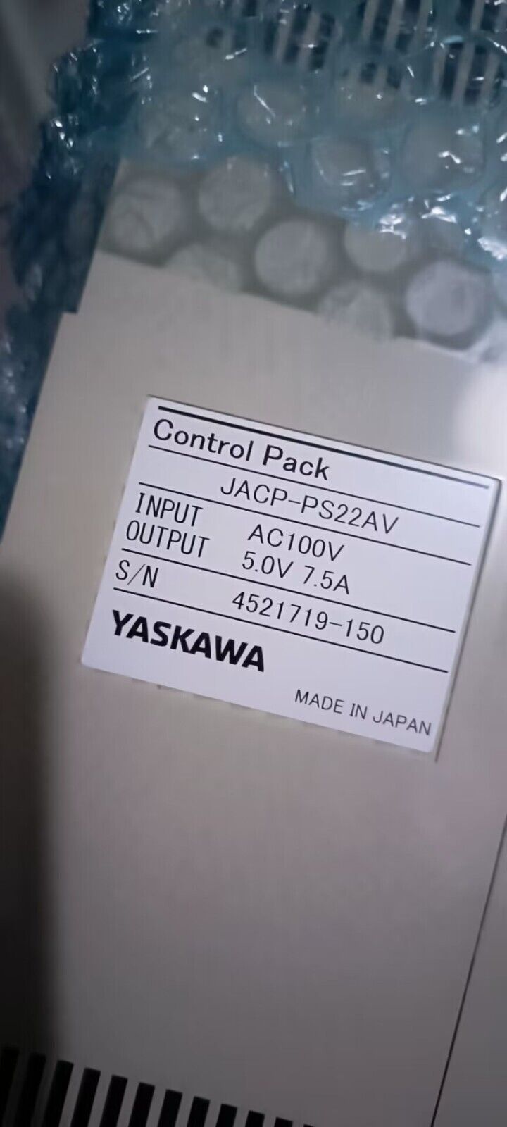 1PC FOR YASKAWA JACP-PS22AV NEW JACPPS22AV IN MX STOCK