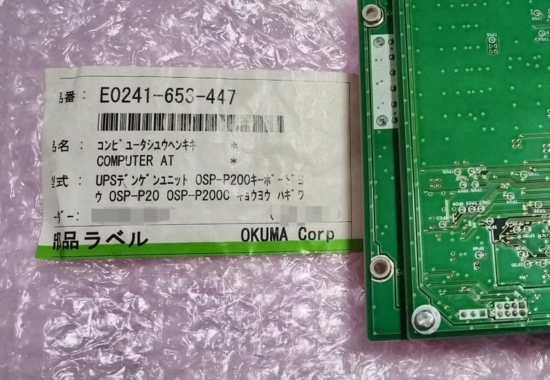 OKUMA E0241-653-447 New Industrial Automation Spare Part for Industrial Automation