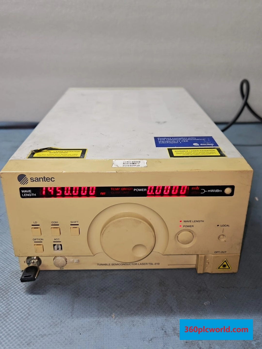 Santec TSL-210 Used Industrial Automation Spare Part for Industrial Automation