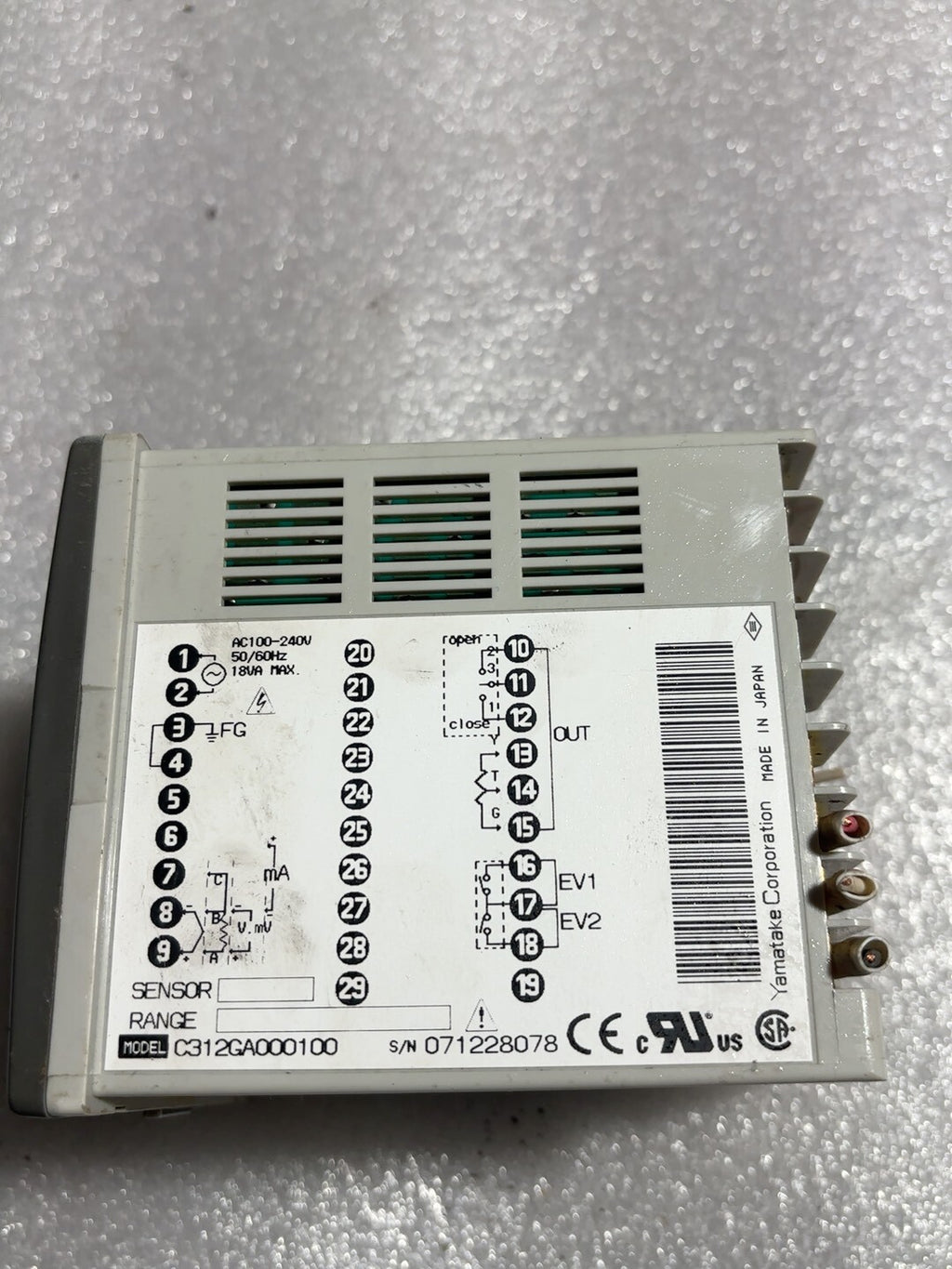 Azbil SDC31 Used Industrial Automation Spare Part for Industrial Automation