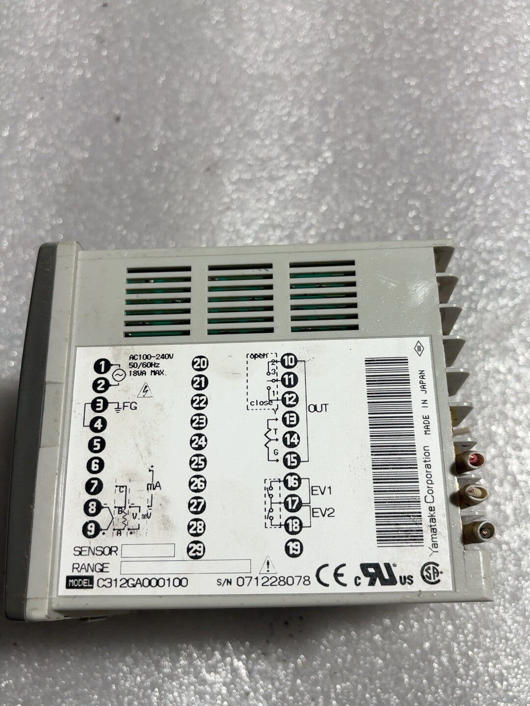 Azbil SDC31 Used Industrial Automation Spare Part for Industrial Automation