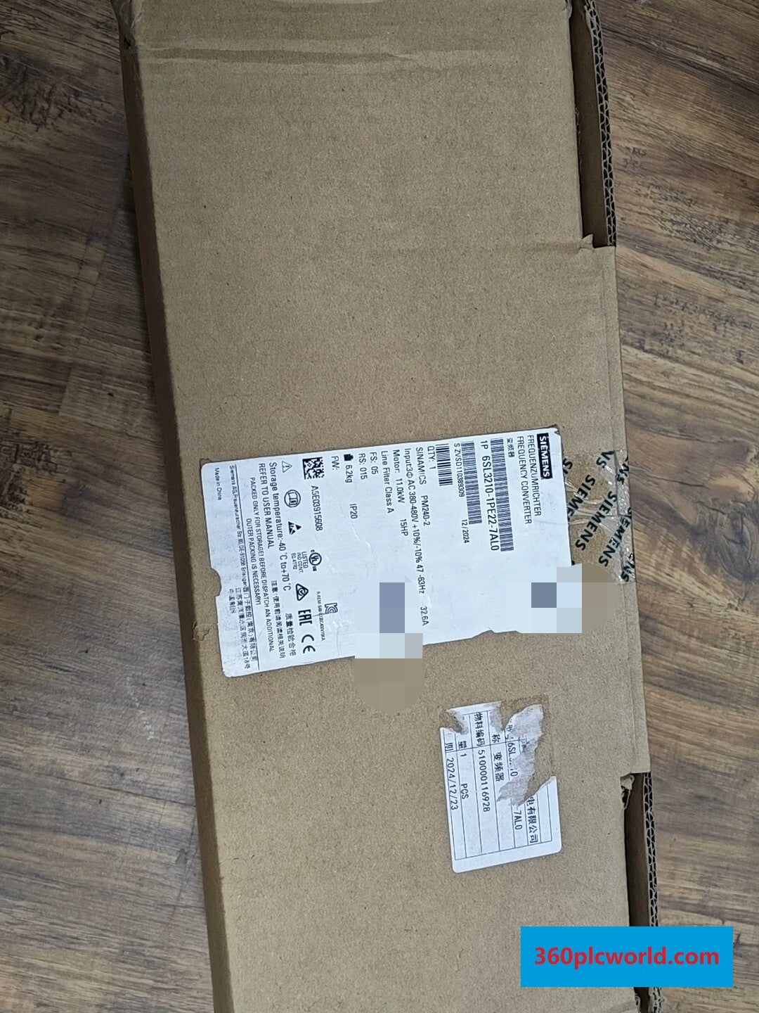 Siemens 6SL3210-1PE22-7AL0 New Servo Drive Motor for Industrial Automation