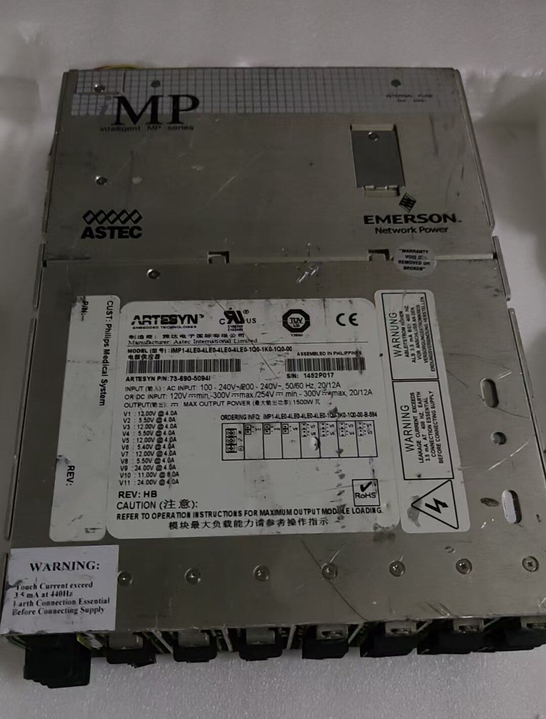 Astec IMP1-4LE0-4LE0-4LE0-4LE0-1Q0-1K0-1Q0-00 Used Industrial Automation Spare Part for Industrial Automation