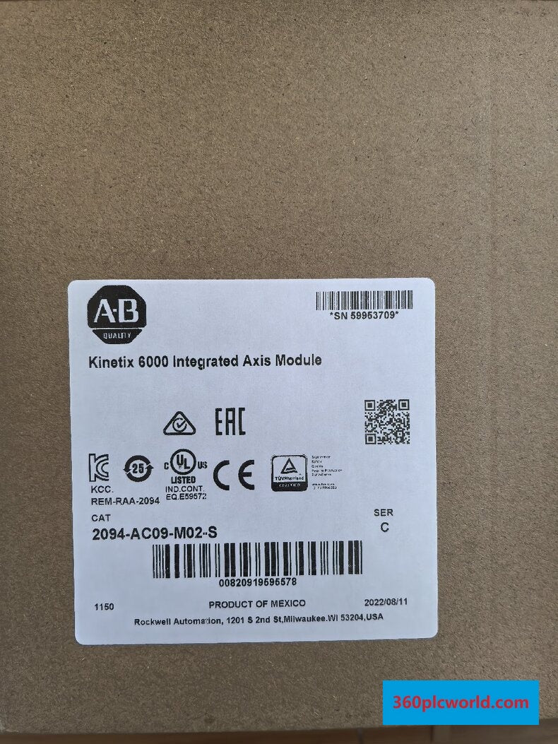 Allen-Bradley 2094-AC09-M02-S New Industrial Automation Spare Part for Industrial Automation