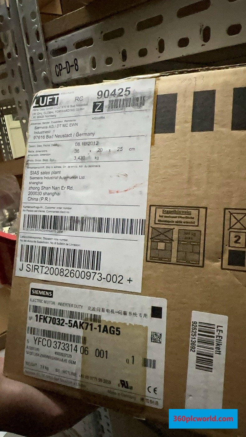 Siemens 1FK7032-5AK71-1AG5 New Industrial Automation Spare Part for Industrial Automation
