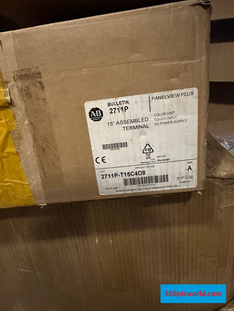 Allen-Bradley 2711P-T15C4D8 New Industrial Automation Spare Part for Industrial Automation