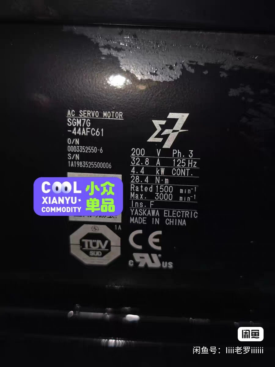 Yaskawa SGM7G-44AFC61 New Servo Drive Motor for Industrial Automation