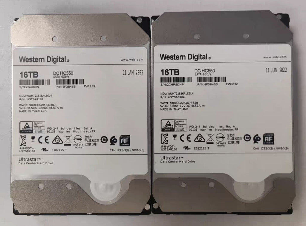 Western Digital WUH721816ALE6L4 Used Industrial Automation Spare Part for Industrial Automation