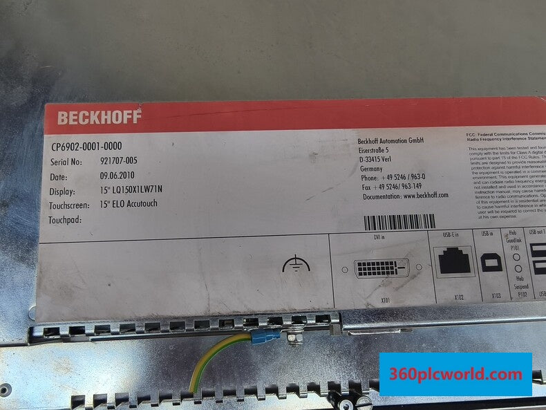 Beckhoff CP6902-0001-0000 Used Industrial Automation Spare Part for Industrial Automation