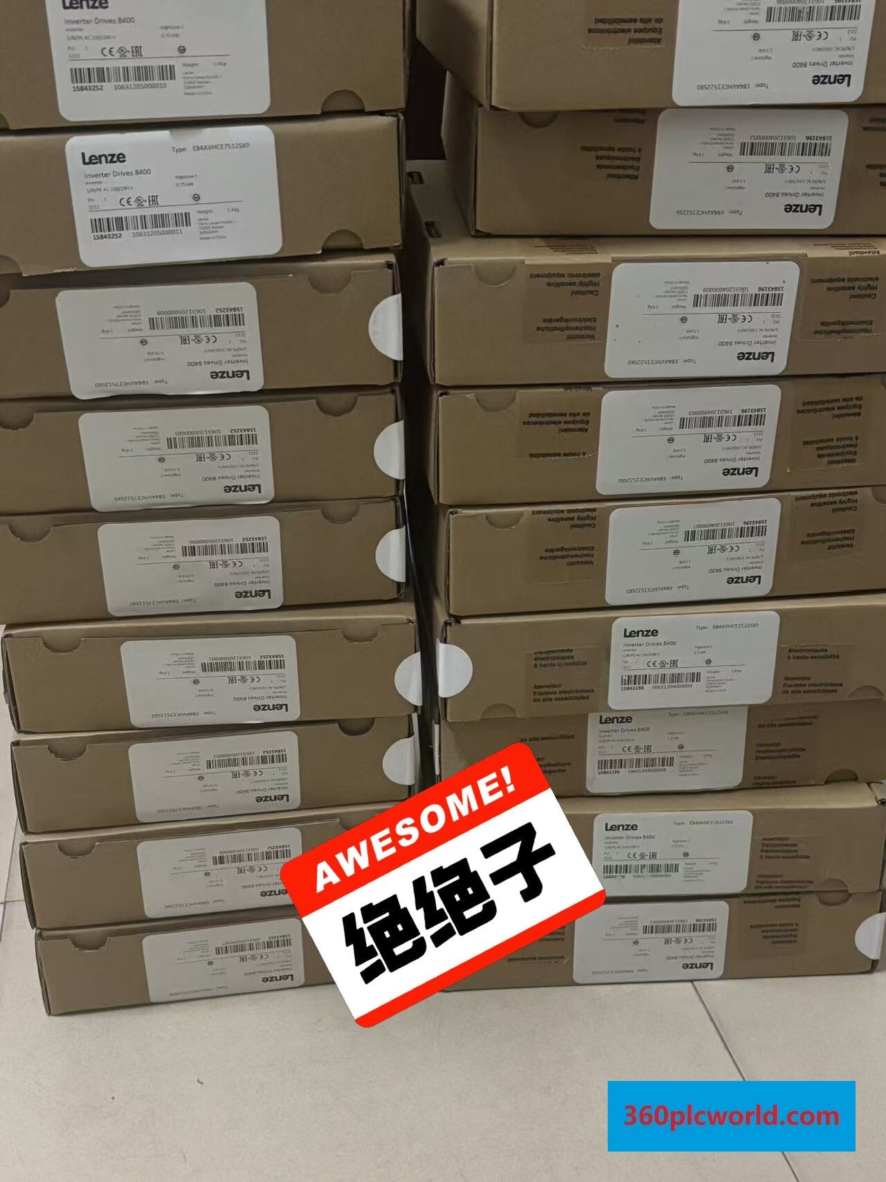Lenze E84AVHCE7512SX0 New Industrial Automation Spare Part for Industrial Automation