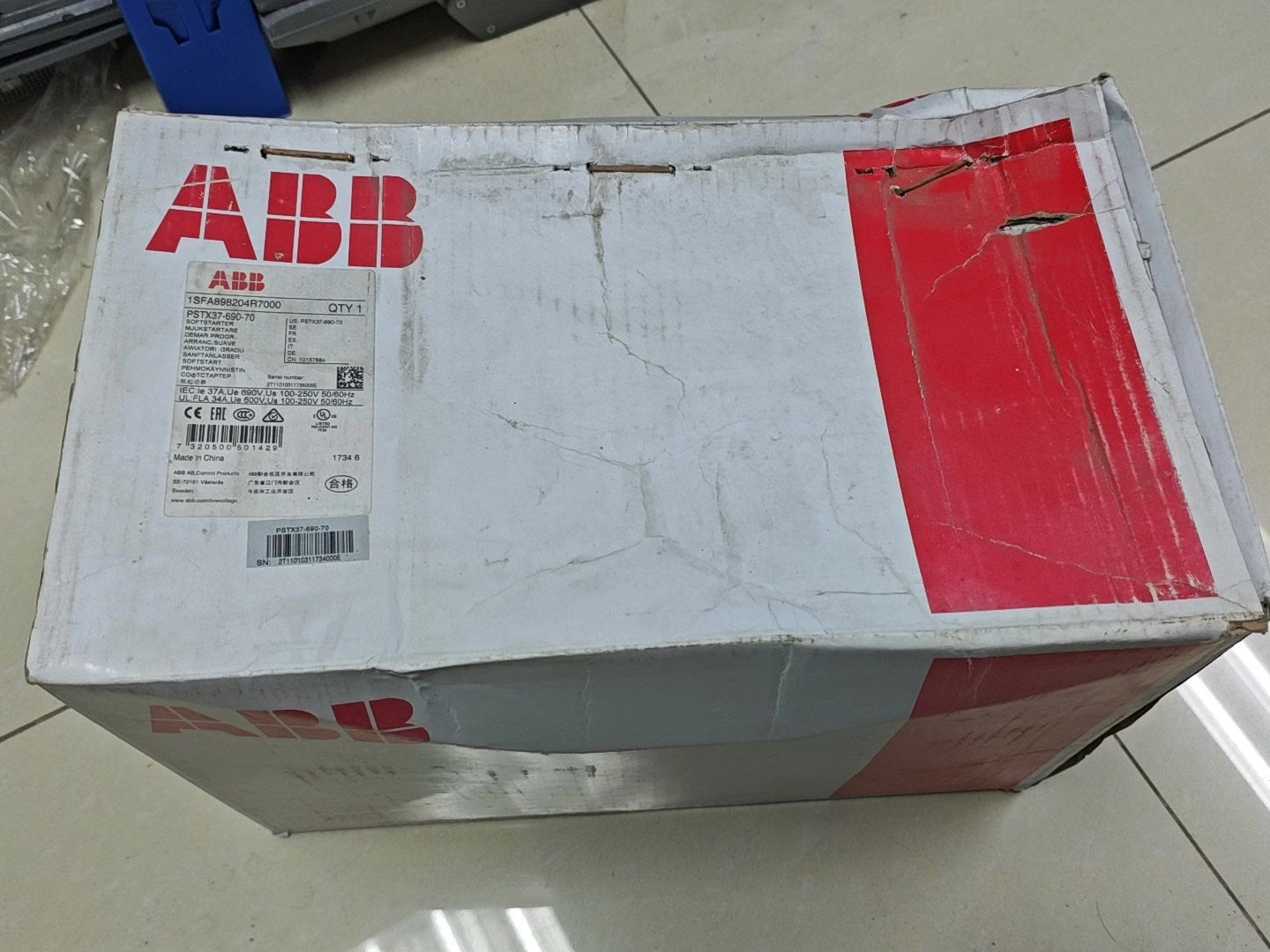 ABB PSTX37-690-70 New Industrial Automation Spare Part for Industrial Automation