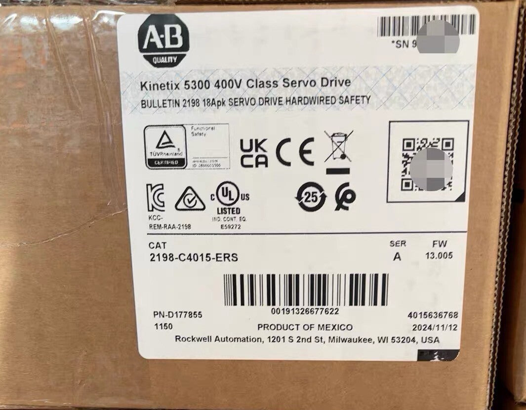 Allen-Bradley 2198-C4015-ERS New Obsolete Industrial Spare Parts Industrial Automation