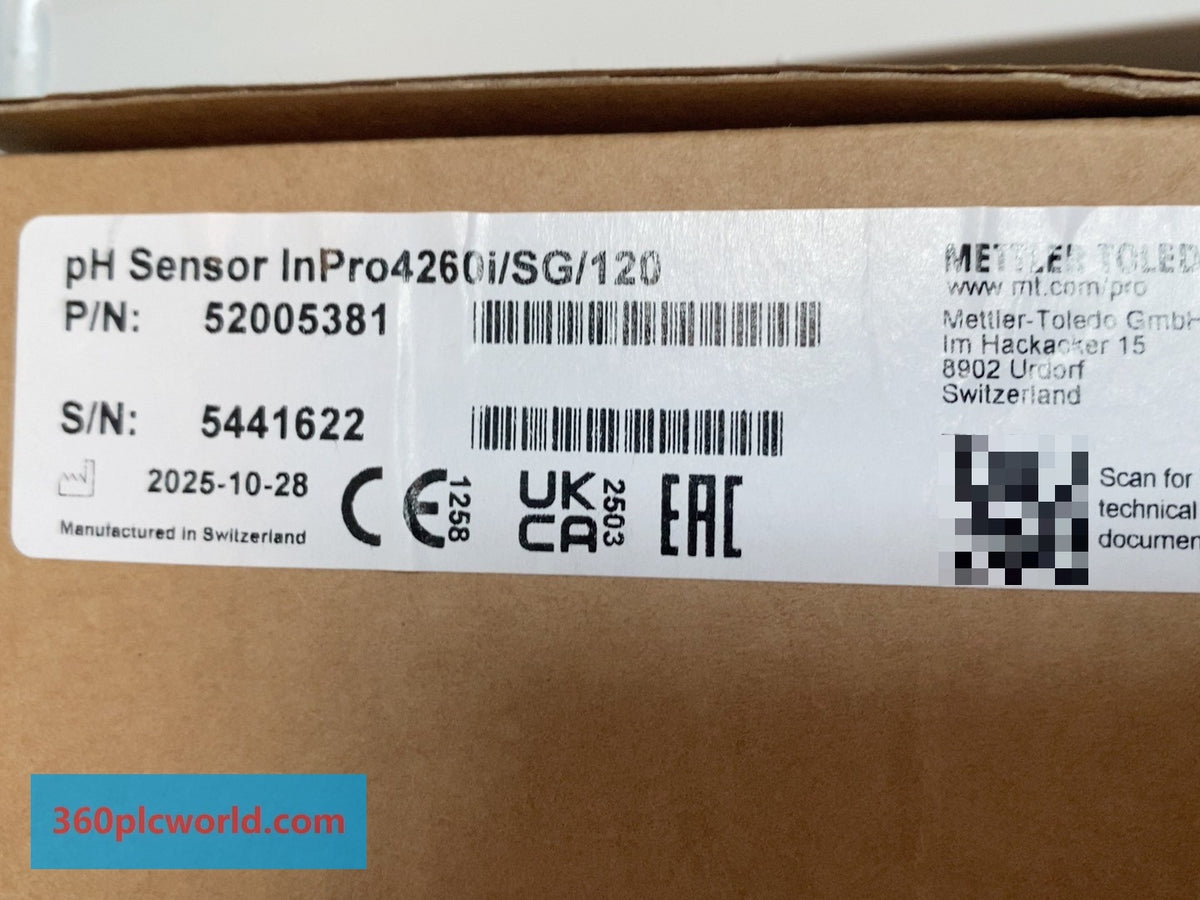Mettler Toledo Inpro4260i/SG/120 New Obsolete Industrial Spare Parts