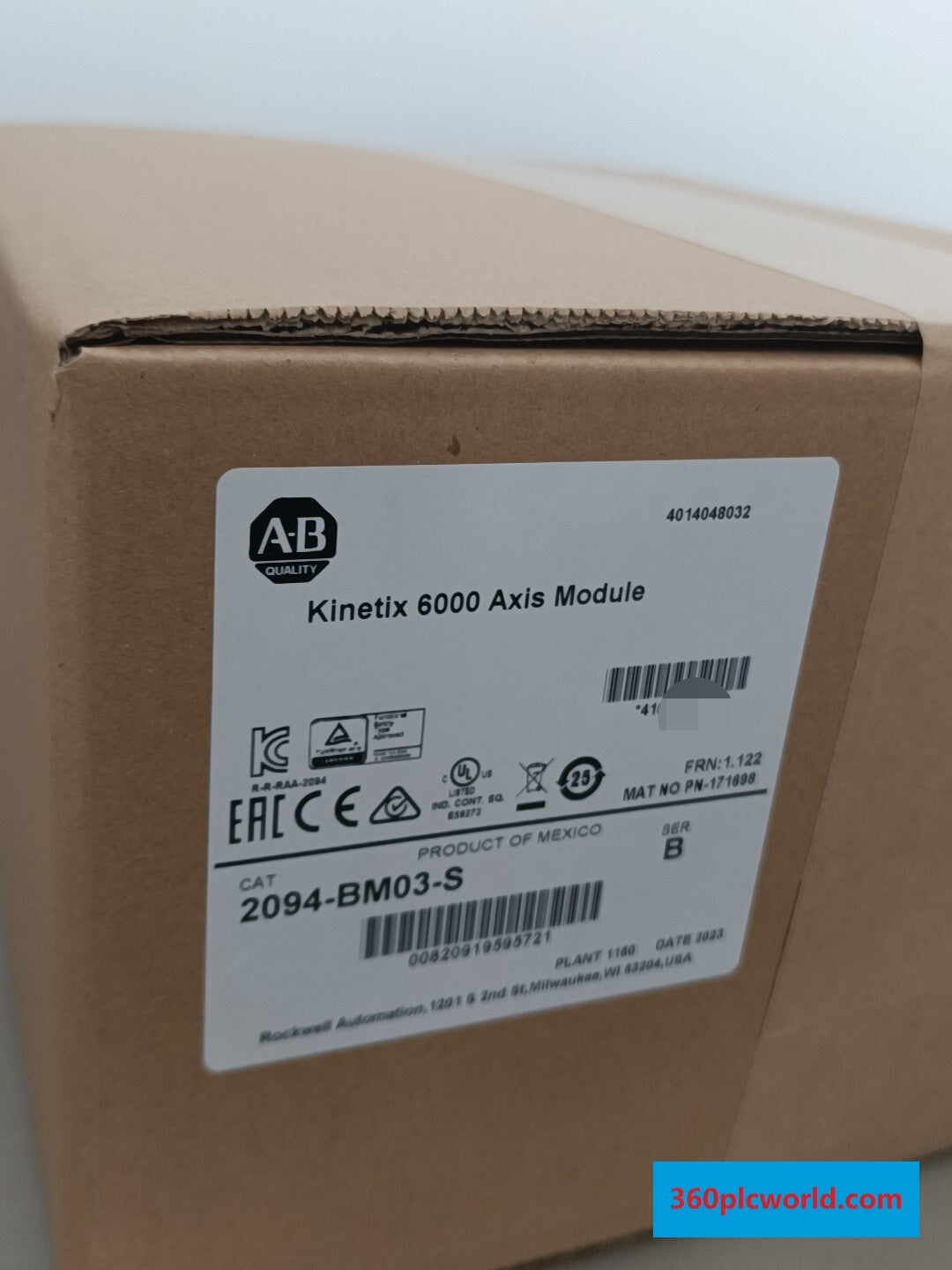 Allen-Bradley 2094-BM03-S New Industrial Automation Spare Part for Industrial Automation