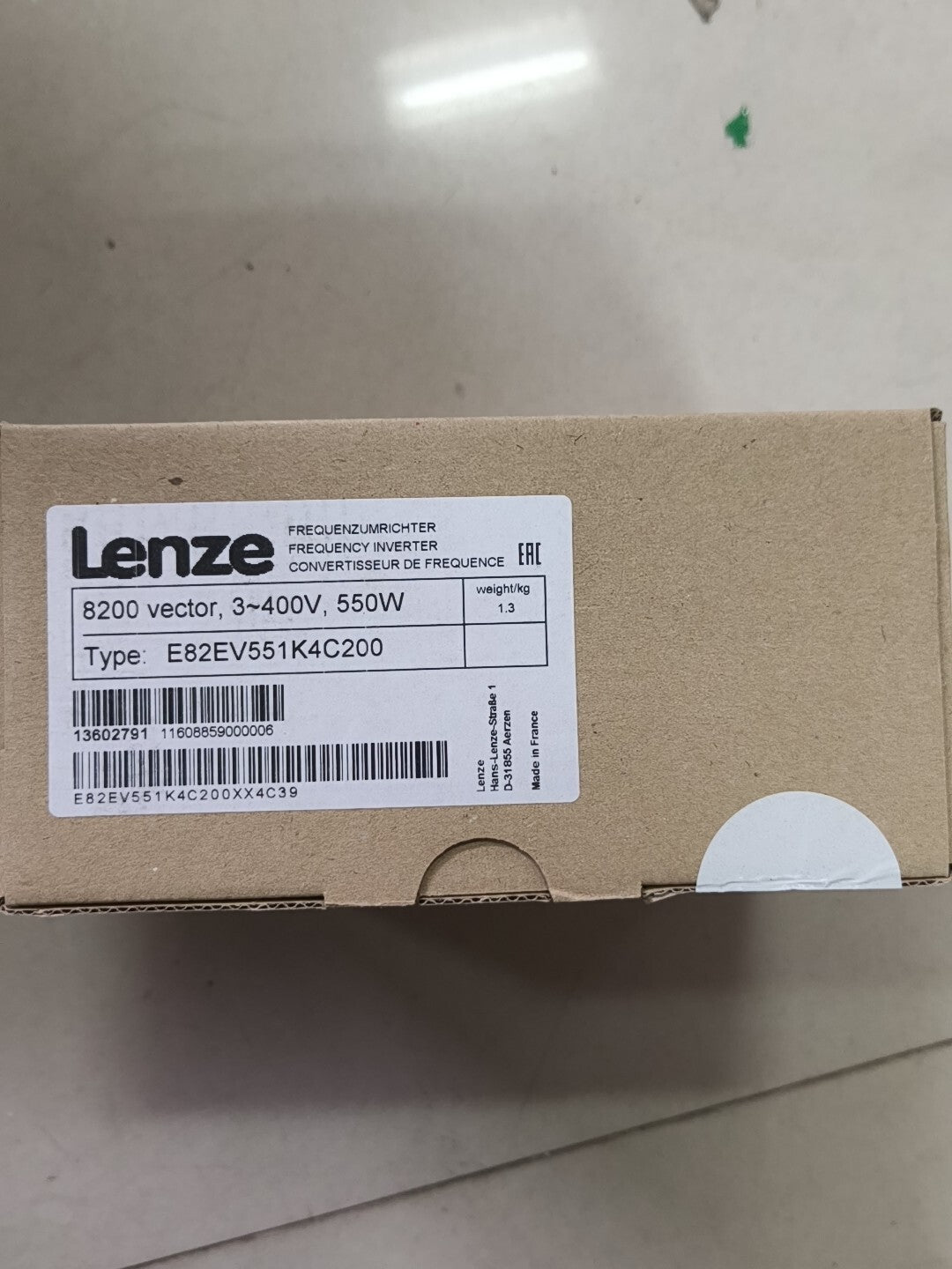 Lenze E82EV551K4C200 New Industrial Automation Spare Part for Industrial Automation