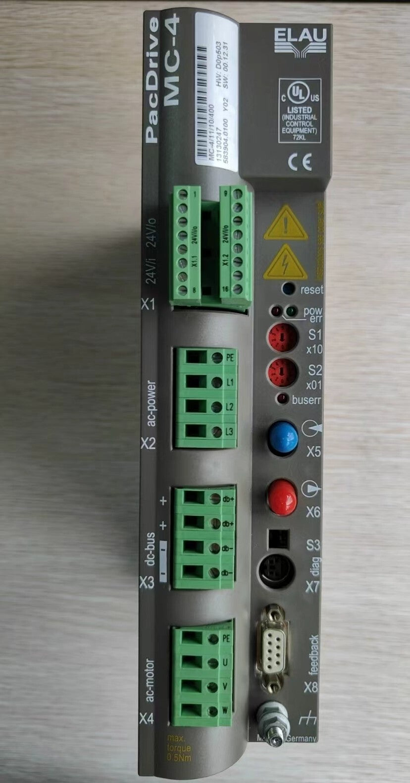 Schneider MC-4/11/10/400 Used Industrial Automation Spare Part for Industrial Automation