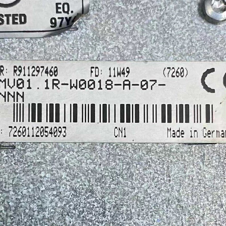 Rexroth HMV01.1R-W0045-A-07-NNN Used Industrial Automation Spare Part for Industrial Automation