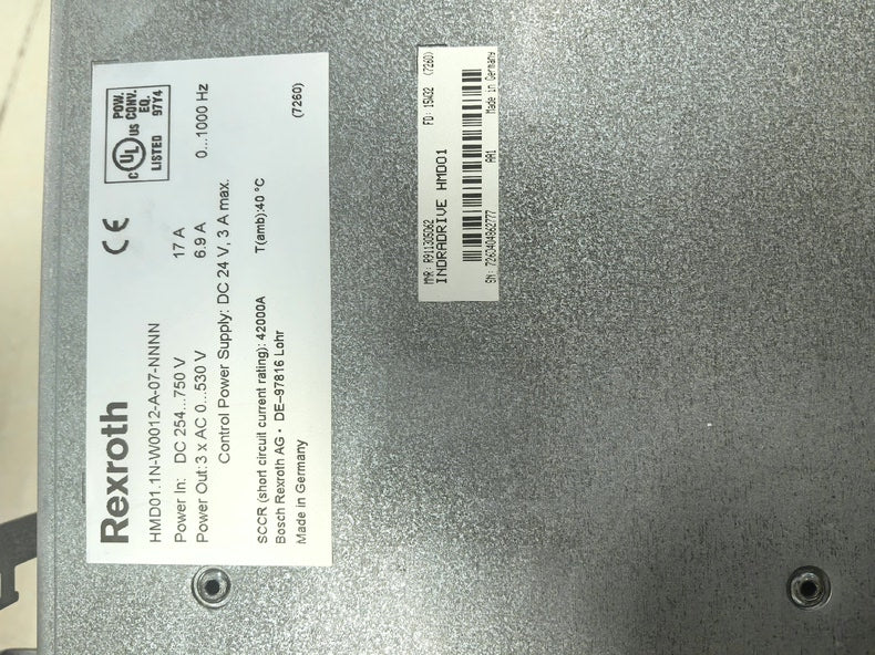 Rexroth HMD01.1N-W0012-A-07-NNNN New Industrial Automation Spare Part for Industrial Automation