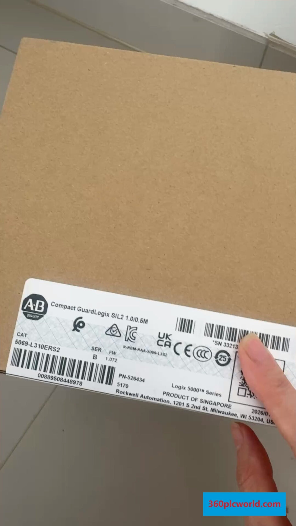 Allen-Bradley 5069-L310ERS2 New Industrial Automation Spare Part for Industrial Automation