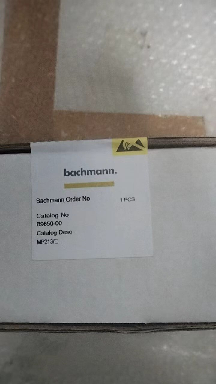 Bachman MP213/E Used Industrial Automation Spare Part for Industrial Automation