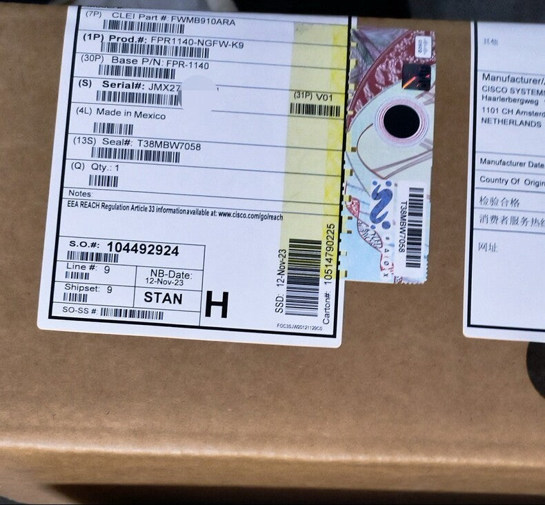 Cisco FPR1140-NGFW-K9 New Industrial Automation Spare Part for Industrial Automation
