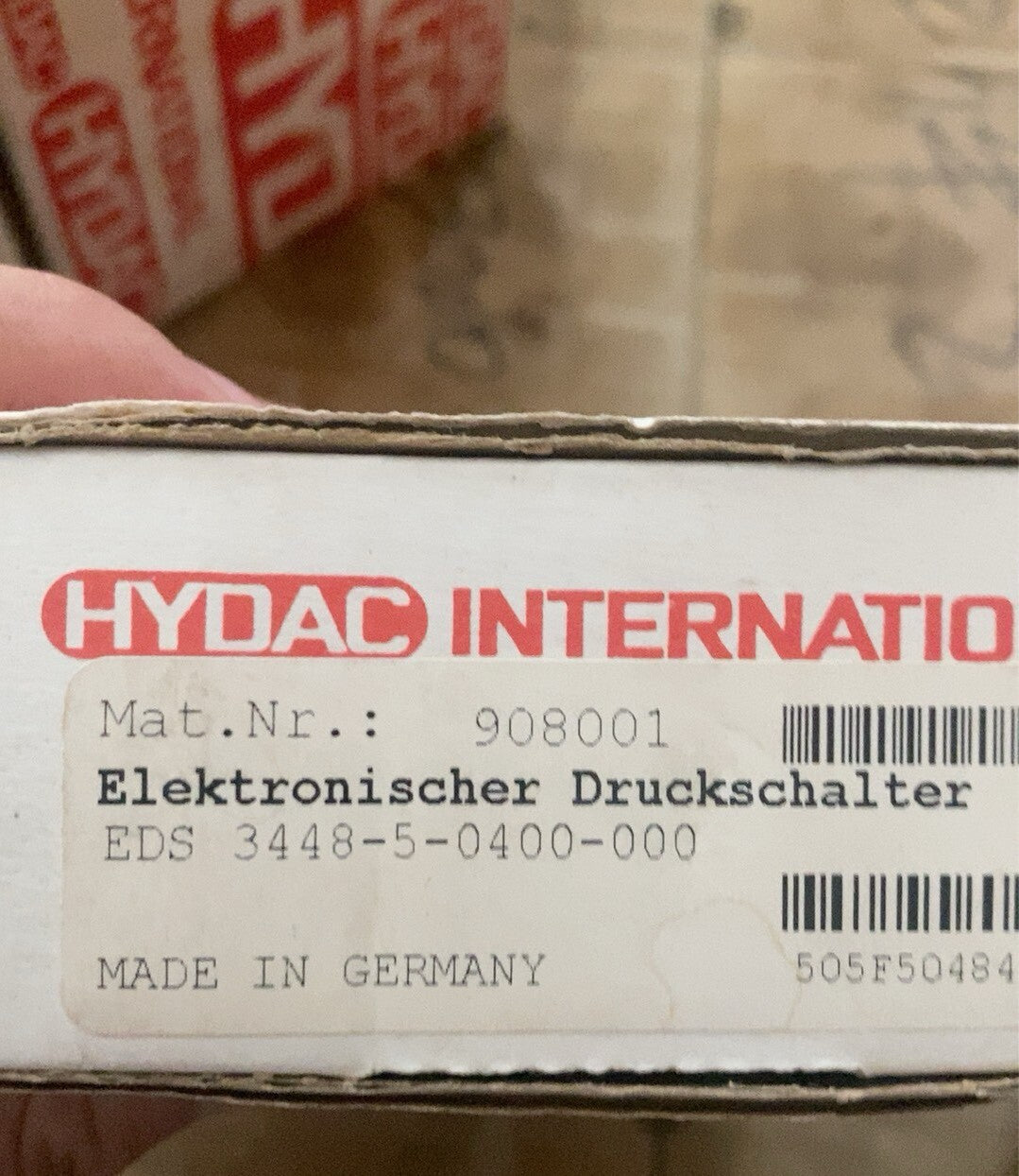 HYDAC EDS-3448-5-0400-000 New Industrial Automation Spare Part for Industrial Automation