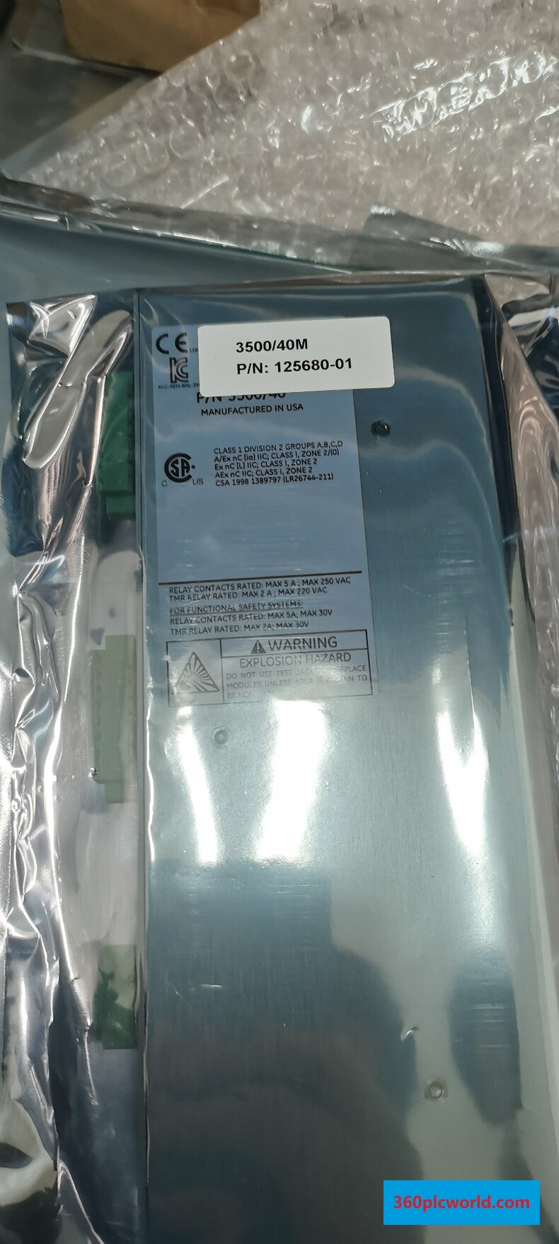 Bently Nevada 3500/40M New Industrial Automation Spare Part for Industrial Automation
