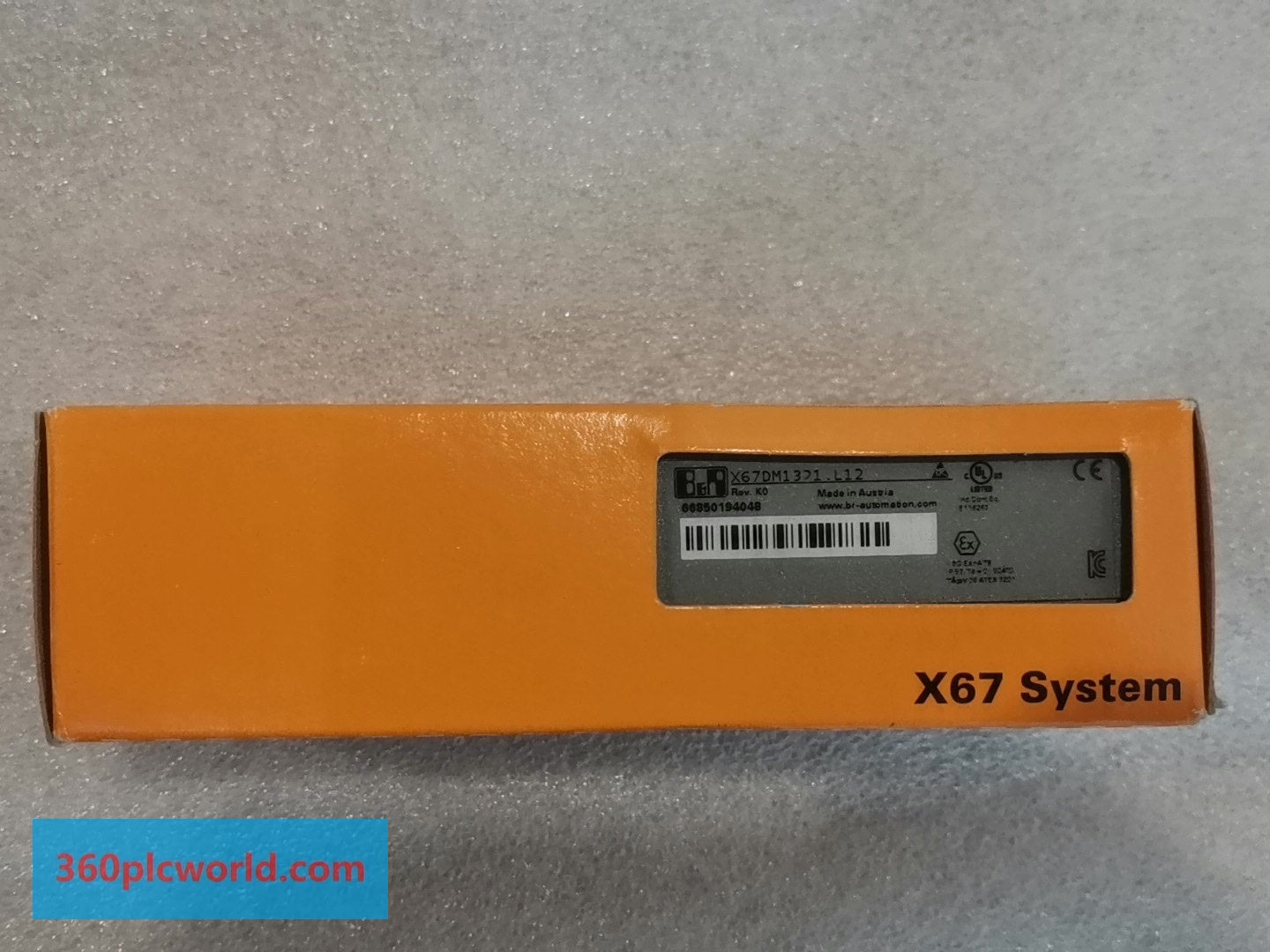 B&R X67DM1321.L12 New PLC, DCS & HMI