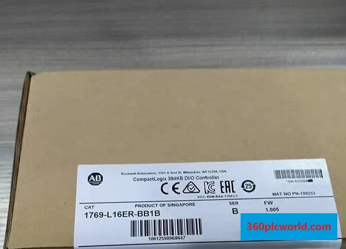 Allen-Bradley 1769-L16ER-BB1B New PLC HMI Module for Industrial Automation