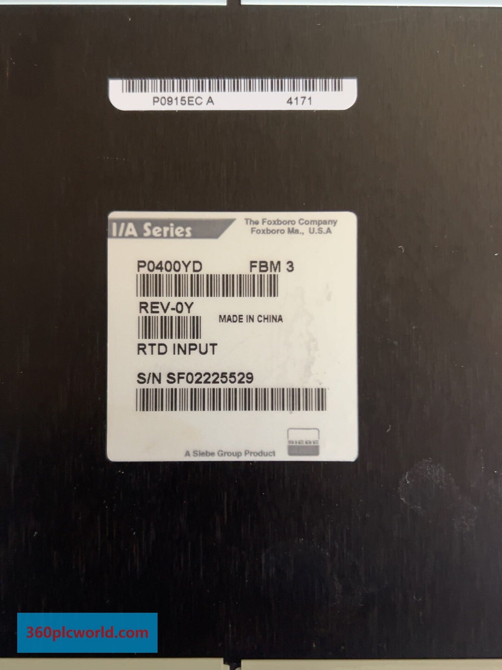 FOXBORO P0400YE New Obsolete Industrial Spare Parts
